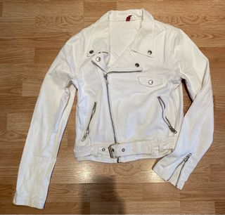 Chaqueta vaquera blanca 