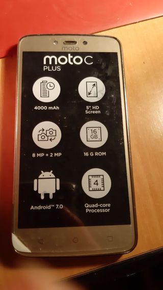 Smartphone Moto C Plus Lenovo Leer Descripcion