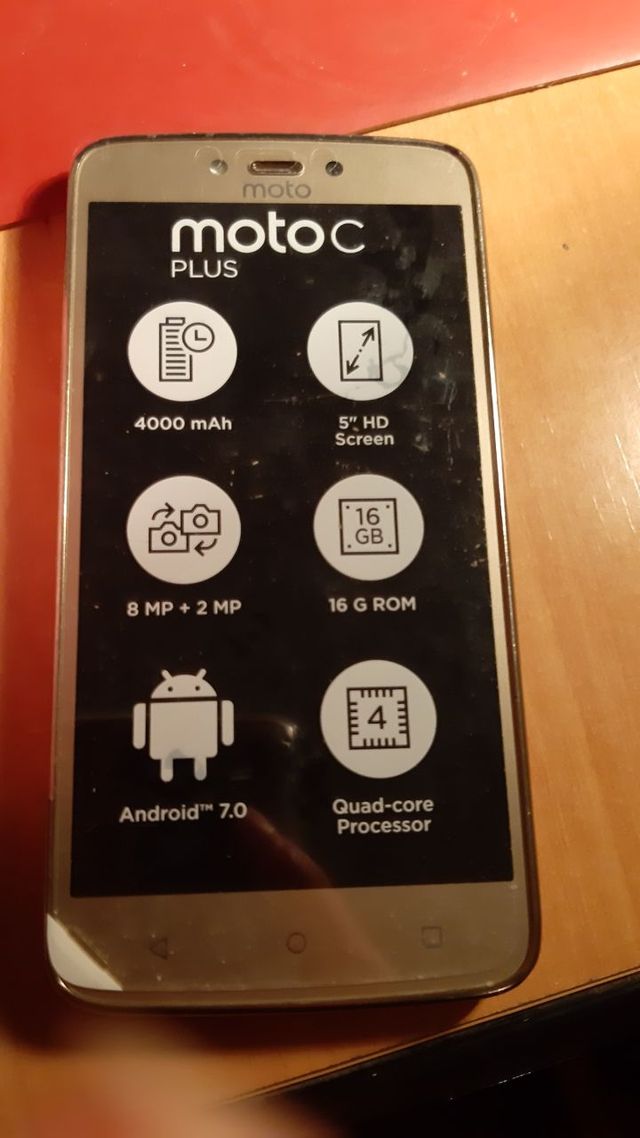 Smartphone Moto C Plus Lenovo Leer Descripcion