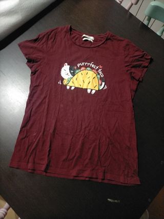 camiseta talla S pull&bear