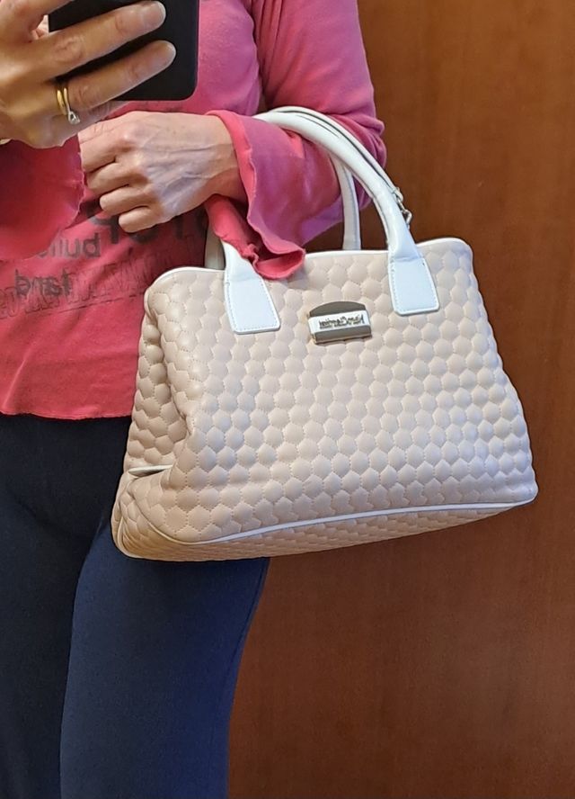 Borsetta rosa pallido/beige
