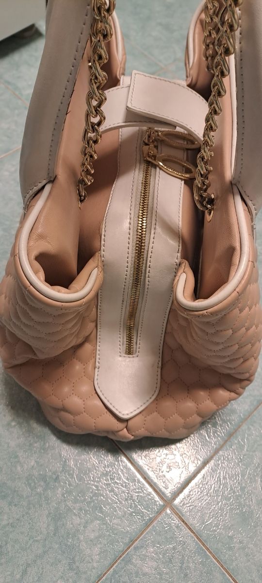 Borsetta rosa pallido/beige