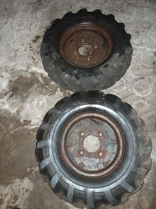 ruedas de mula mecánica