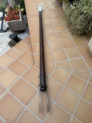 Botavara embarcación tradicional clásica.