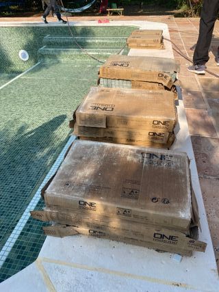 Gresite piscina verde Bali