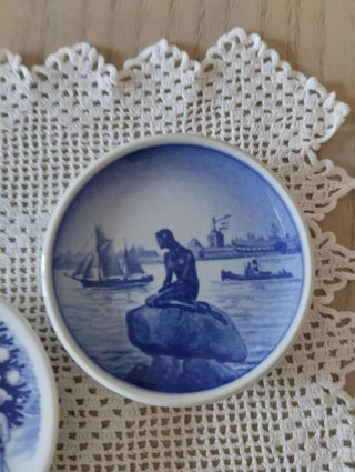 Piattini Copenaghen da collezione . Vintage