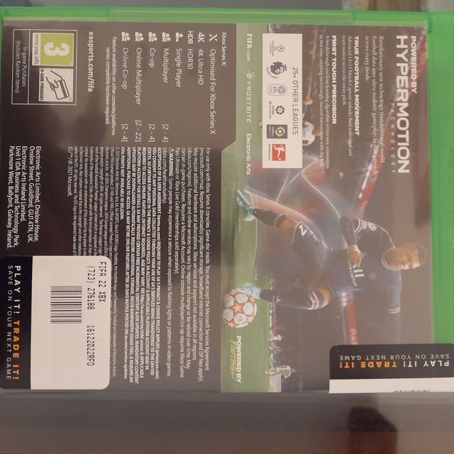 Jogo XBox Fifa22