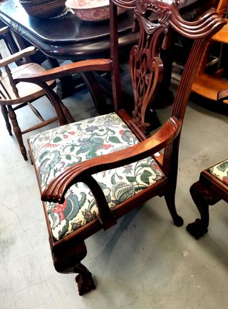 2 poltrone Chippendale