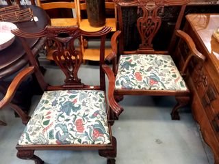 2 poltrone Chippendale