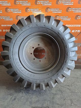 14 17.5 GOODYEAR (2) maciza con llanta ref 15800