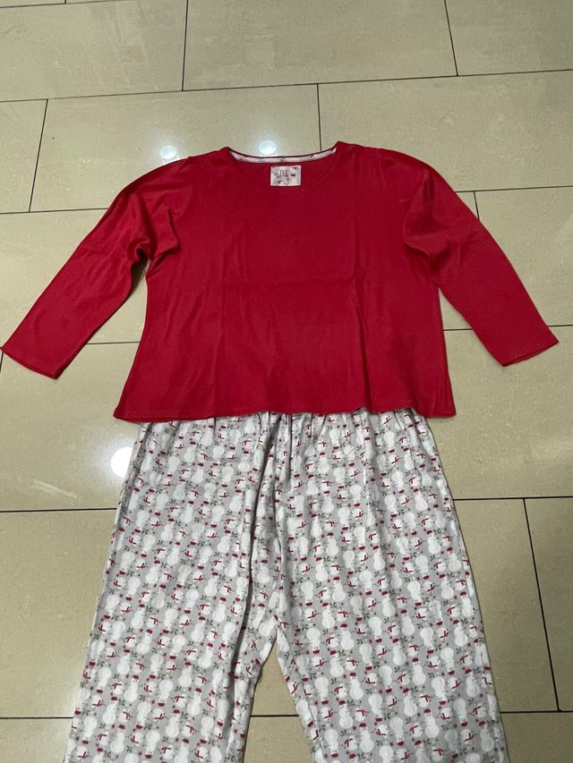 Pijama muñeco de nieve