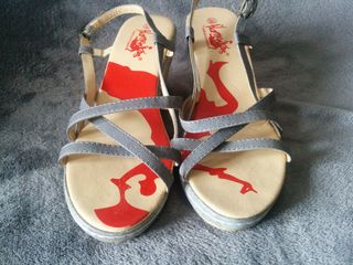 sandalias esparto gris