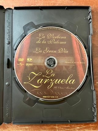 Dvd La verbena de la Paloma- La Gran Vía