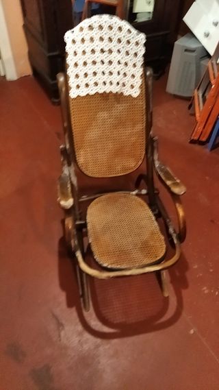 Silla plegable siglo XIX 