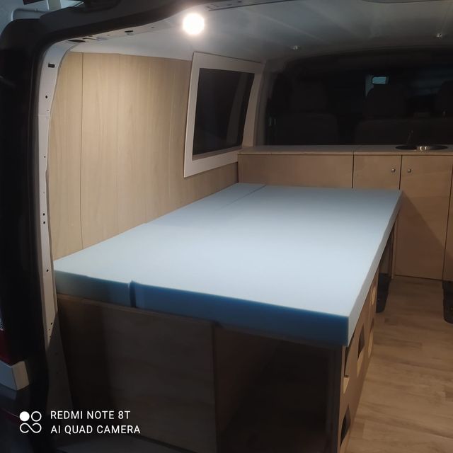 Muebles camper "Sofa cama"