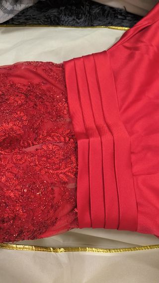 abito da cerimonia damigella 40 oro