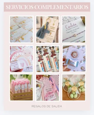 Mesa de Dulces Candy Bar Primera Comunión Bodas