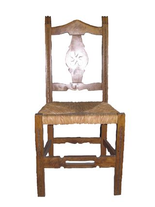 OFERTA SILLA MUY RESISTENTE MADERA MACIZA NOGAL