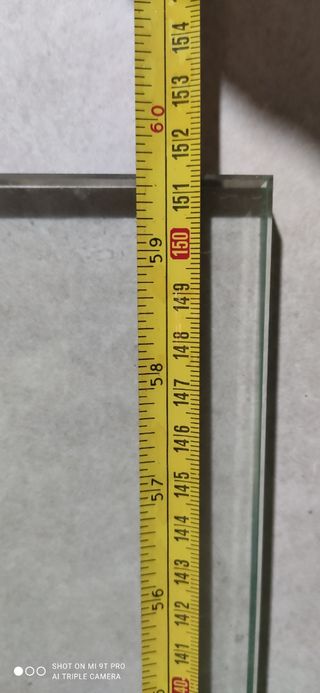 Baldas Cristal Seguridad 1cm