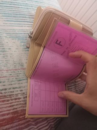 Cartera monedero nueva de marca Visconti