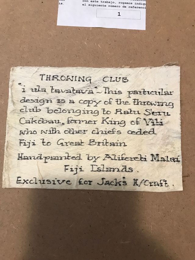 Cuadro artista Fidji