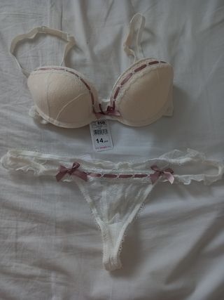 Conjunto ropa interior