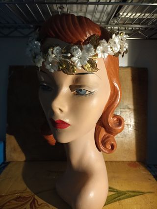 Aplicación para novia para el cabello o cinturón.
