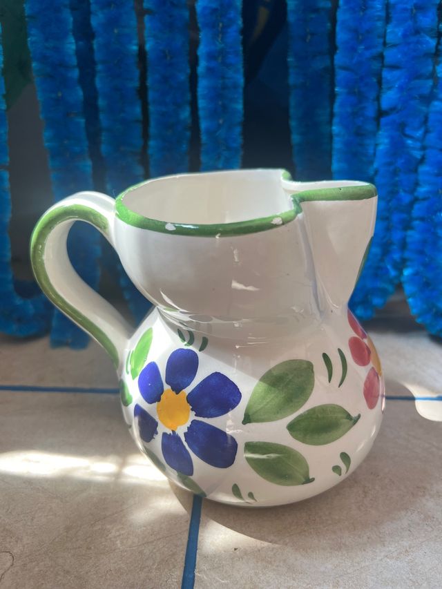 Brocca in ceramica Deruta