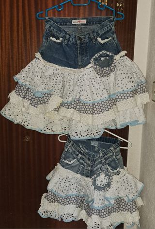 Traje Flamenca (Falda y top)