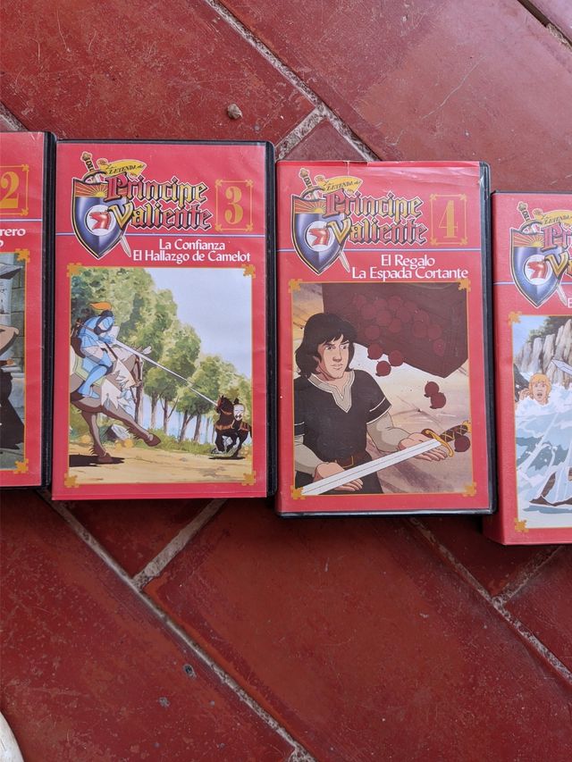 Collezione Prince Valiant su VHS