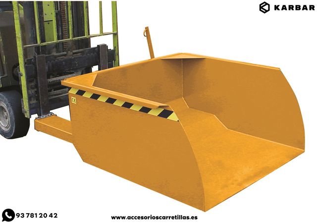 Pala recogida granel 750L