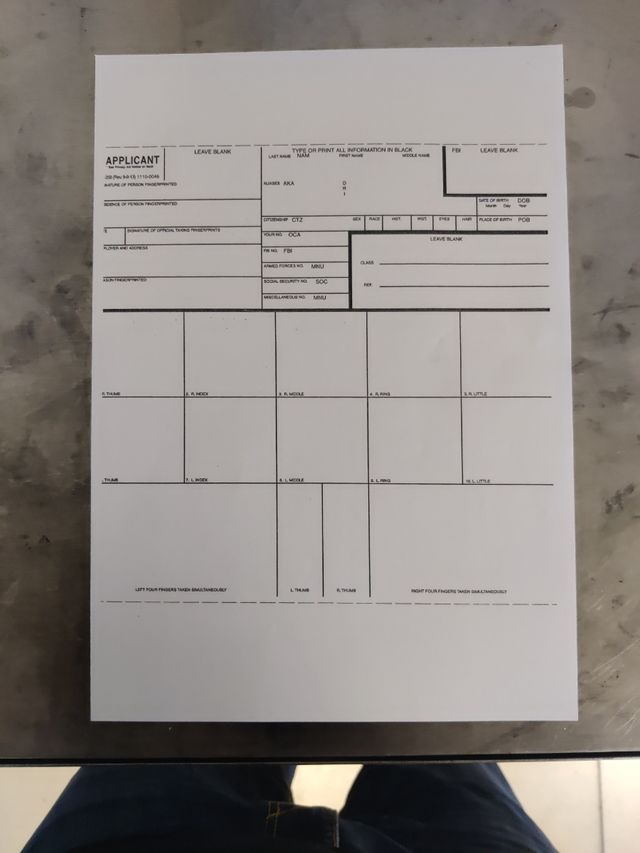 Impronte digitali a casa