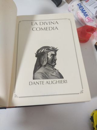 La divina comedia. Dante alighieri.