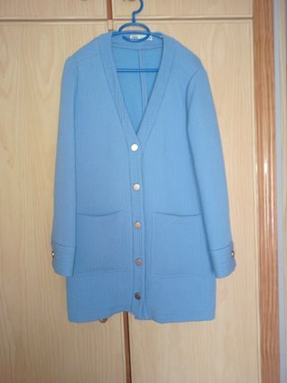 chaqueta larga / vestido mujer Zara