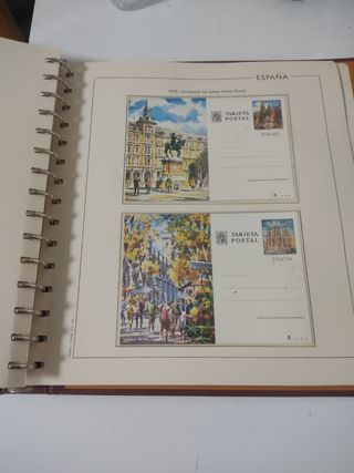 Album tarjetas postales f.n.m.t.