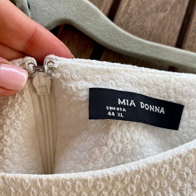 Camisa señora 100% poliéster color crudo