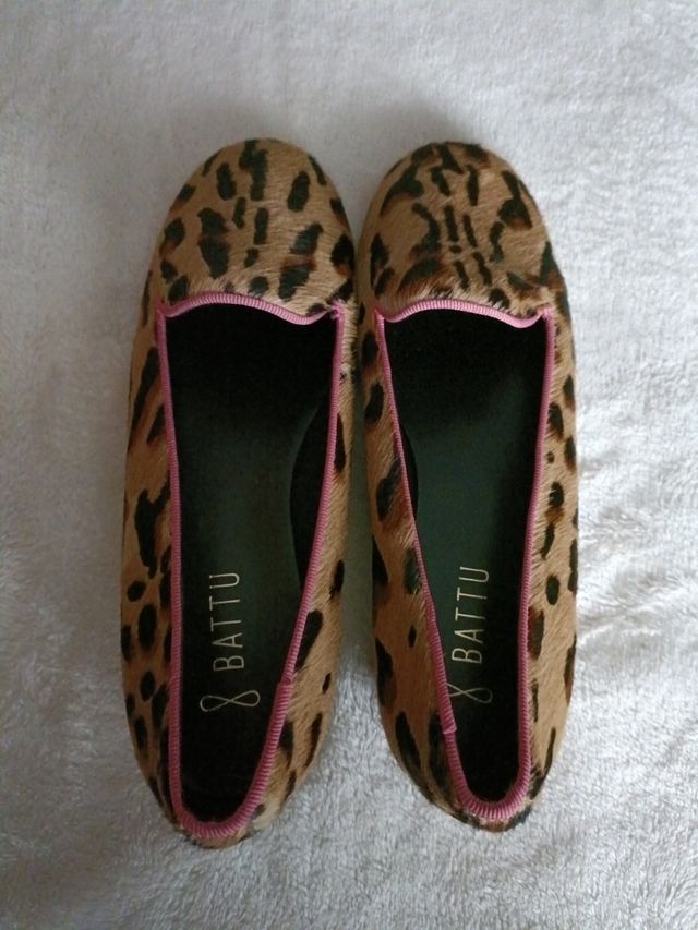 Zapatos de leopardo