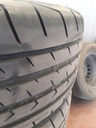 llantas tipo bbs audi 19" con neumaticos federal