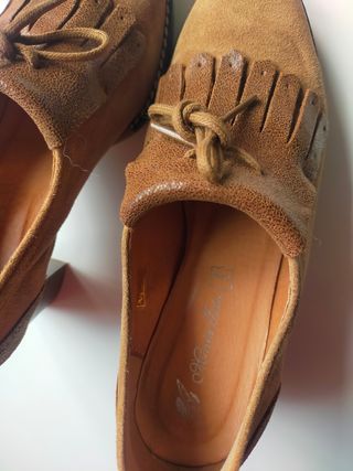 CUERO zapato de tacón