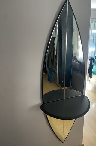 Mueble entradita espejo