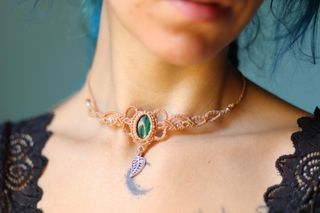 Gargantilla tiara