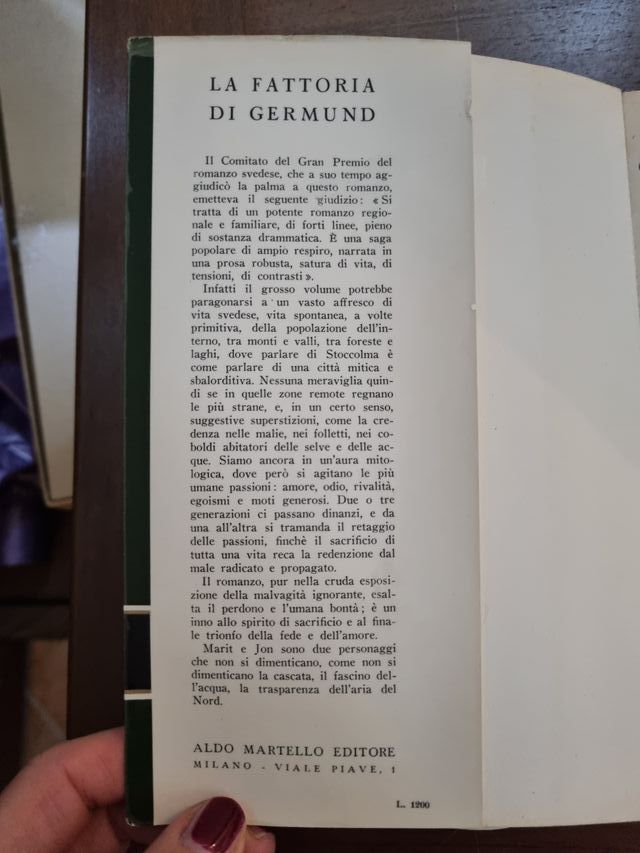 Libro LA FATTORIA DI GERMUND di Margit Soderhoel