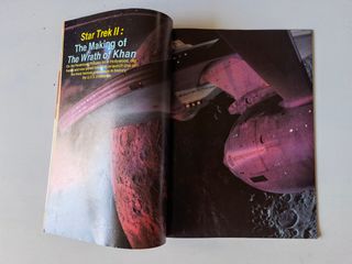 Revista oficial Star Trek II La ira de Khan