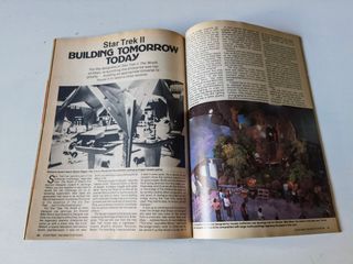 Revista oficial Star Trek II La ira de Khan