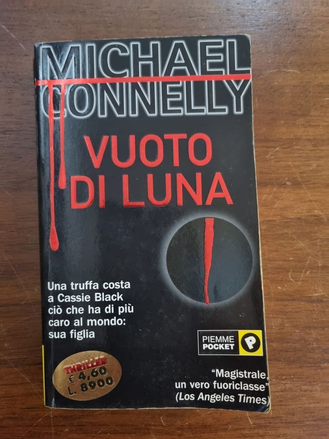 Libro VUOTO DI LUNA Michael Connelly