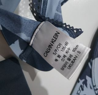 Conjunto ropa interior: Calvin Klein. SIN ESTRENAR