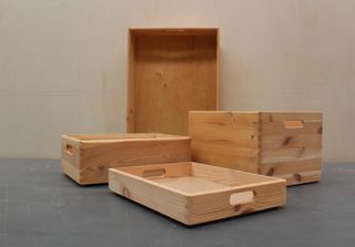 Cajas apilables Bauhaus