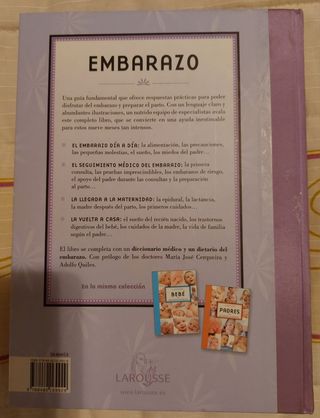 libro de embarazo de Larousse