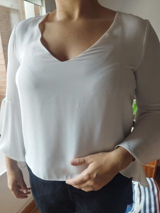 Camisa Blanca Zara