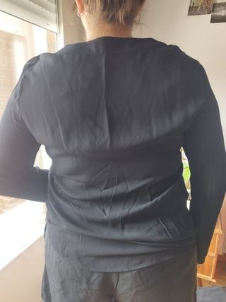 Camisa Negra Zara